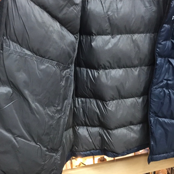 NWT,NAUTICA MENS QUILTED PUFFER HOODIE~DARK NAVY - Picture 6 of 16